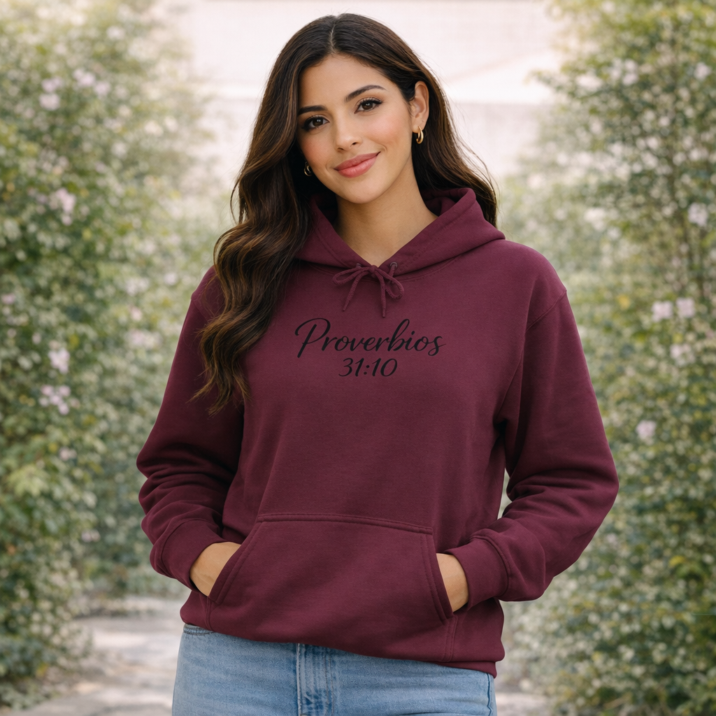 Hoodie Proverbios 31:10